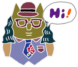 40 Pleasant cats sticker #6567024