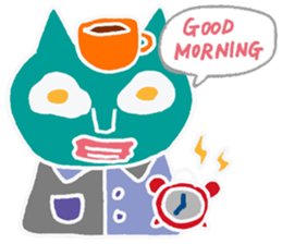 40 Pleasant cats sticker #6567034