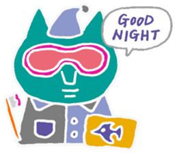 40 Pleasant cats sticker #6567035