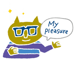 40 Pleasant cats sticker #6567043