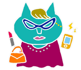 40 Pleasant cats sticker #6567047