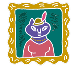 40 Pleasant cats sticker #6567063