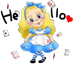 Fantastic Alice from Chisato Hori sticker #6567104