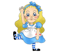 Fantastic Alice from Chisato Hori sticker #6567105