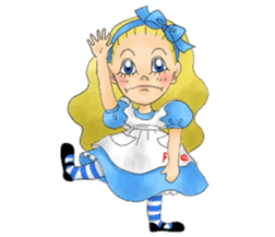 Fantastic Alice from Chisato Hori sticker #6567105