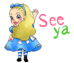Fantastic Alice from Chisato Hori sticker #6567106