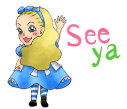Fantastic Alice from Chisato Hori sticker #6567106