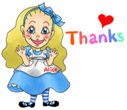 Fantastic Alice from Chisato Hori sticker #6567107