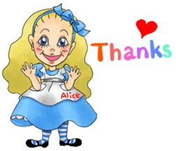 Fantastic Alice from Chisato Hori sticker #6567107