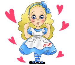 Fantastic Alice from Chisato Hori sticker #6567111