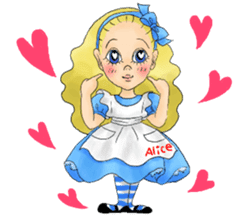Fantastic Alice from Chisato Hori sticker #6567111