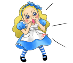 Fantastic Alice from Chisato Hori sticker #6567112