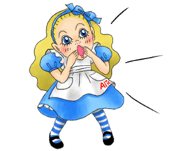 Fantastic Alice from Chisato Hori sticker #6567112