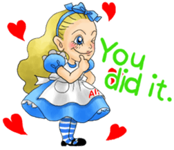 Fantastic Alice from Chisato Hori sticker #6567113