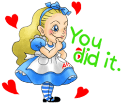 Fantastic Alice from Chisato Hori sticker #6567113