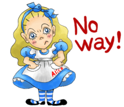 Fantastic Alice from Chisato Hori sticker #6567114