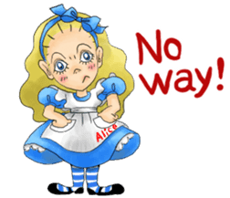 Fantastic Alice from Chisato Hori sticker #6567114