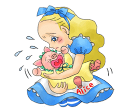 Fantastic Alice from Chisato Hori sticker #6567116