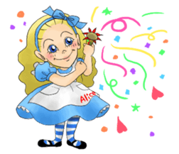 Fantastic Alice from Chisato Hori sticker #6567119