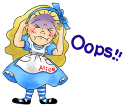 Fantastic Alice from Chisato Hori sticker #6567121
