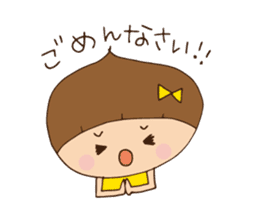 Marukuriko is a tap dancer sticker #6567313