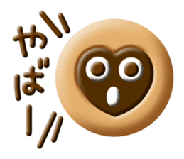 chocolate,cookie,donut sticker #6567522
