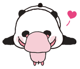 Sweet Panda & Honey Pig Part 2 by Ellya sticker #6567545