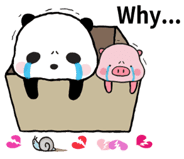 Sweet Panda & Honey Pig Part 2 by Ellya sticker #6567549