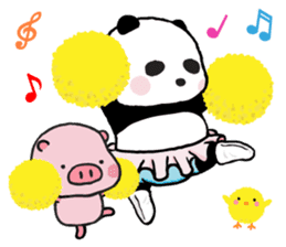 Sweet Panda & Honey Pig Part 2 by Ellya sticker #6567556