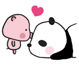 Sweet Panda & Honey Pig Part 2 by Ellya sticker #6567561