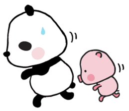 Sweet Panda & Honey Pig Part 2 by Ellya sticker #6567562