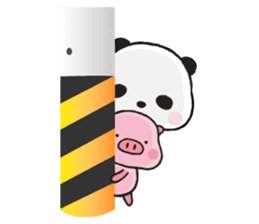 Sweet Panda & Honey Pig Part 2 by Ellya sticker #6567564