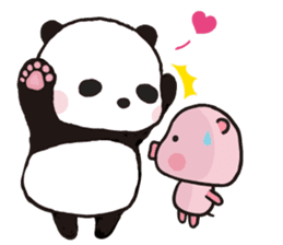 Sweet Panda & Honey Pig Part 2 by Ellya sticker #6567565