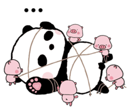 Sweet Panda & Honey Pig Part 2 by Ellya sticker #6567572