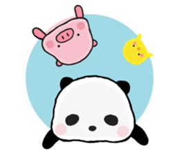 Sweet Panda & Honey Pig Part 2 by Ellya sticker #6567573