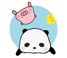 Sweet Panda & Honey Pig Part 2 by Ellya sticker #6567573