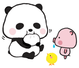 Sweet Panda & Honey Pig Part 2 by Ellya sticker #6567576