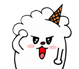 Ice cream Alien sticker #6567633