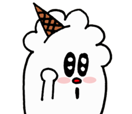 Ice cream Alien sticker #6567638