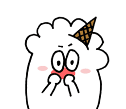 Ice cream Alien sticker #6567646