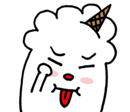 Ice cream Alien sticker #6567655