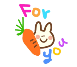 honwakasutousagi sticker #6567751