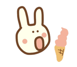 honwakasutousagi sticker #6567759