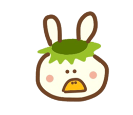 honwakasutousagi sticker #6567762