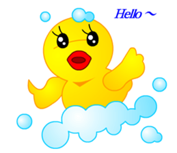 Tomo's Duck Ahiru-chan (English) sticker #6568105