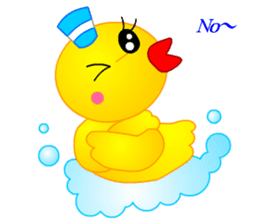 Tomo's Duck Ahiru-chan (English) sticker #6568117