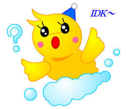 Tomo's Duck Ahiru-chan (English) sticker #6568122