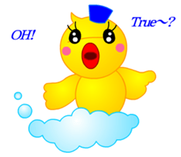 Tomo's Duck Ahiru-chan (English) sticker #6568125