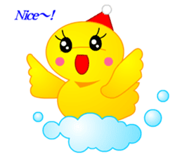 Tomo's Duck Ahiru-chan (English) sticker #6568129