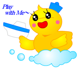 Tomo's Duck Ahiru-chan (English) sticker #6568130